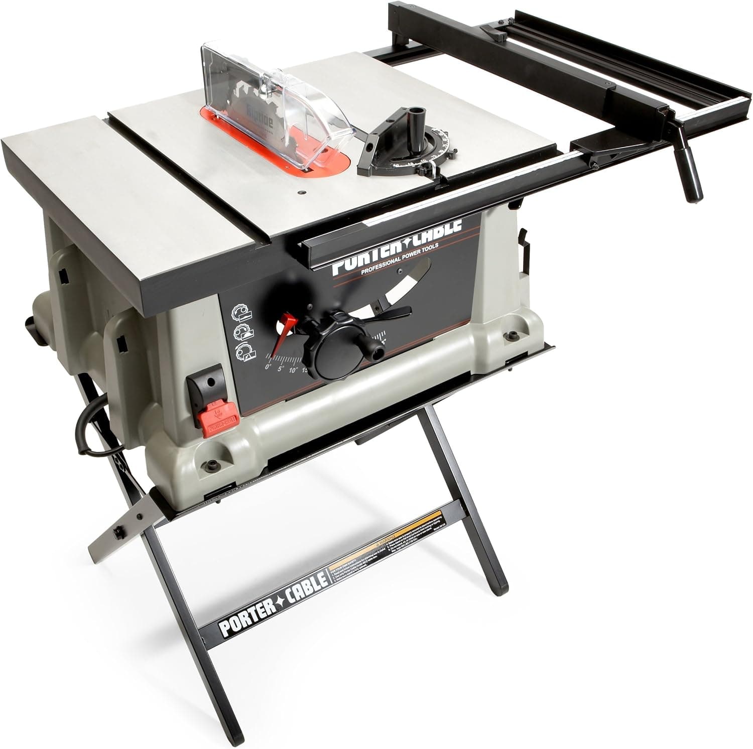 PORTER-CABLE 3812S PC Job Site 15 Amp 10-Inch Benchtop Table Saw with Stand