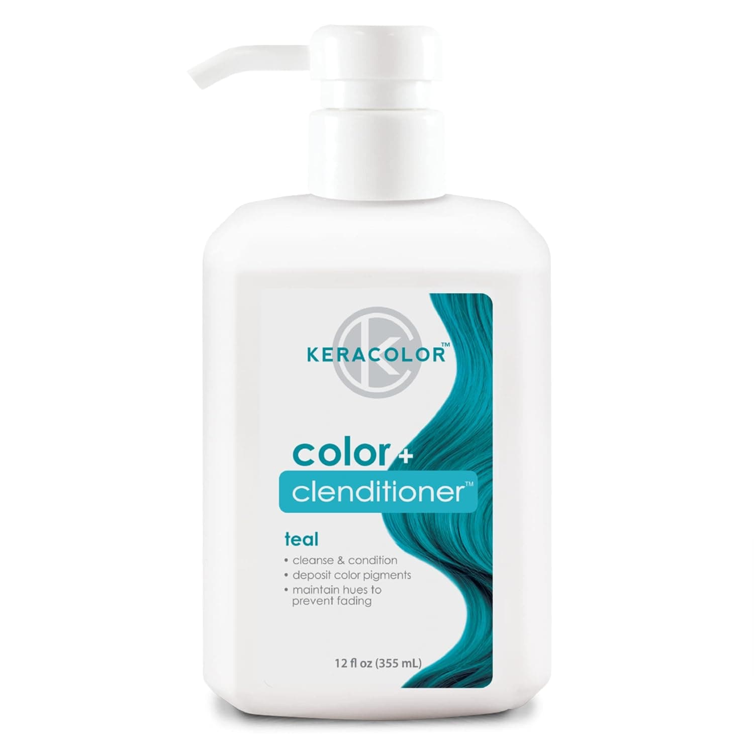 Keracolor Clenditioner Hair Dye - Semi Permanent Hair Color Depositing Conditioner, Cruelty-free, 20 Colors
