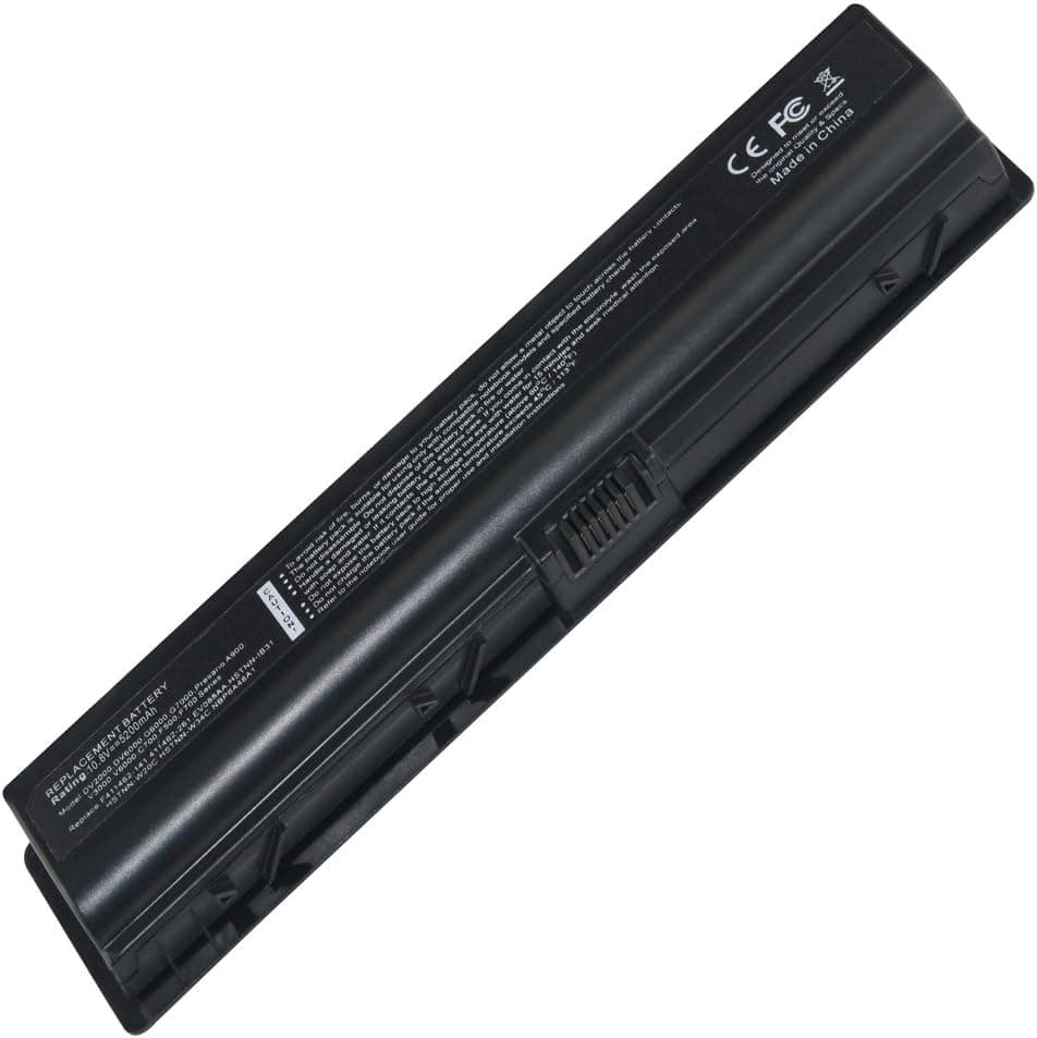 10.80V, 4400mAh, Li-ion, Replacement Laptop Battery for COMPAQ V3906TX, V6400, V6600, V6700, COMPAQ Presario A900, C700, F500, F700, V3000, V3100, V3500, V3600, V6000, V6100, V6200, V6300, V6500 Serie