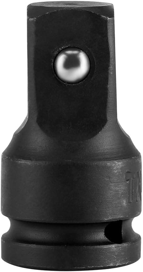FTVOGUE Impact Adapter 1/2 to 3/4 Inch Impact Socket Wrench Adapter Converter Reducer, Chrome Vanadium Steel