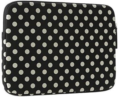Kate Spade New York Le Pavillion 13" Laptop Sleeve Laptop Sleeve Black/White 1 One Size