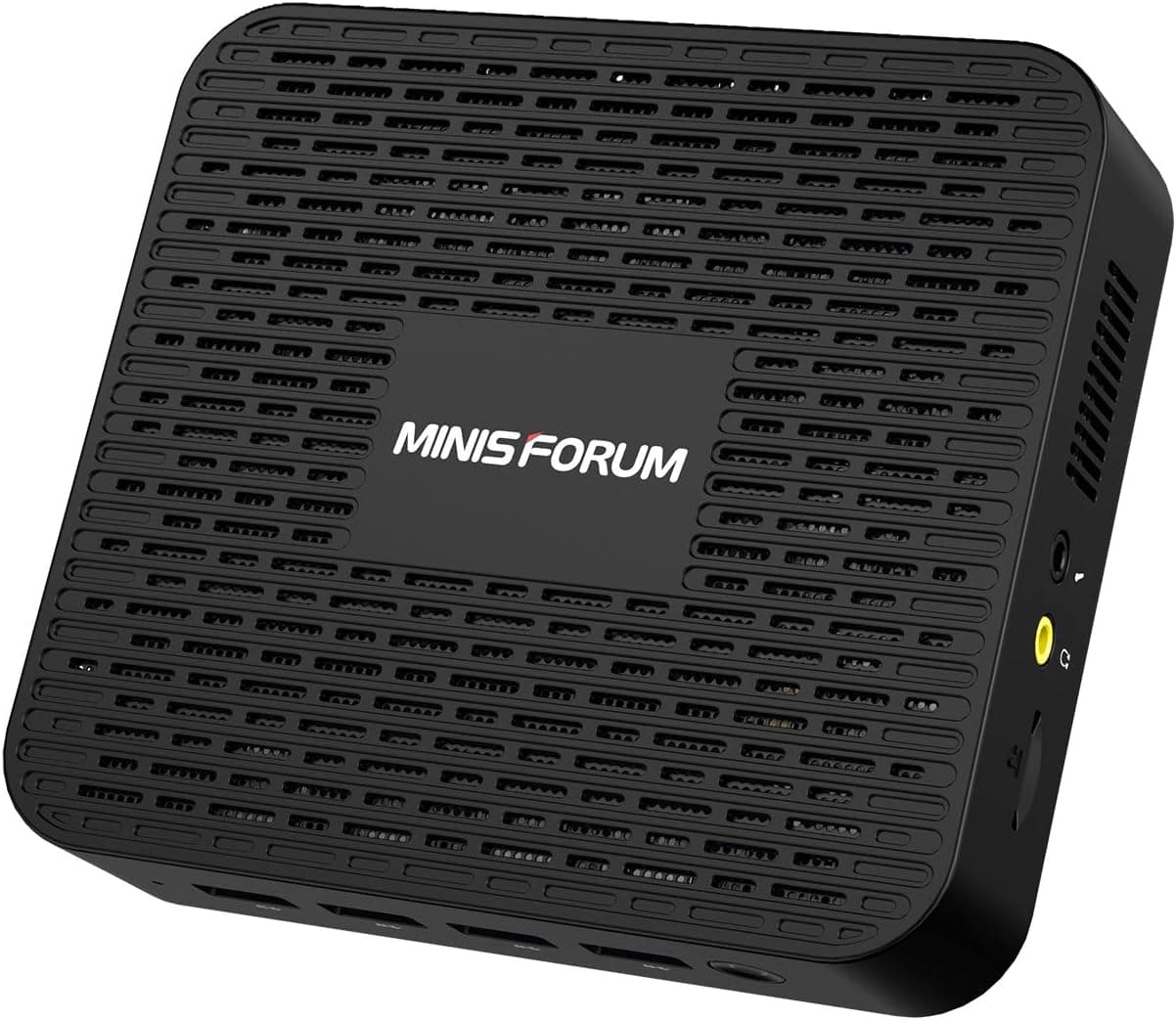 Mini PC Windows 11 Pro GK41 Mini Desktop Computers 8GB DDR4 128GB SSD Intel Celeron J4125 Processor Dual LAN Mini PC, Digital Mic, Business Small PC 4K HDMI/DisplayPort HTPC, Dual Band Wi-Fi Micro PC