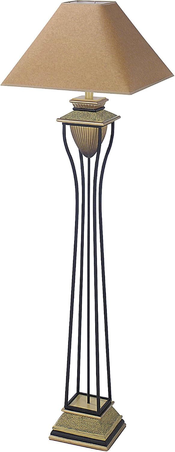 ORE International 8008F 61-Inch Home Deco Floor Lamp, Antique Bronze