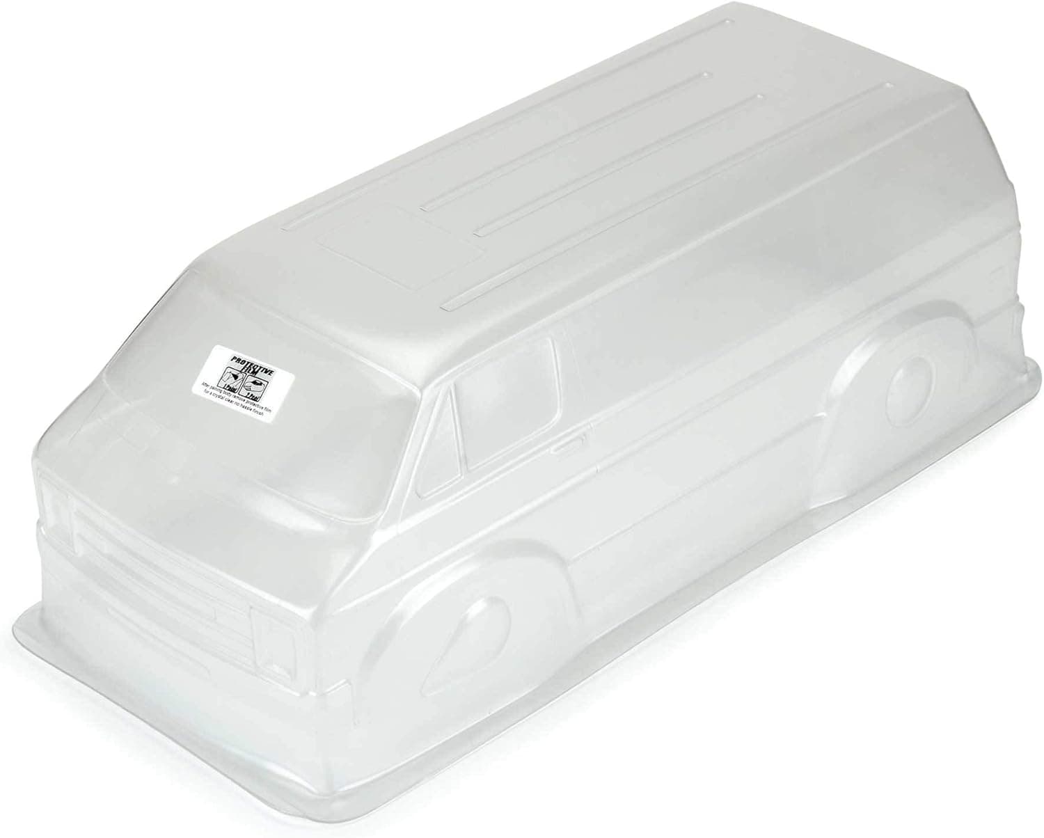 Pro-line Racing Clear Body, 70's Rock Van for 12.3" WB Crawlers, PRO355200