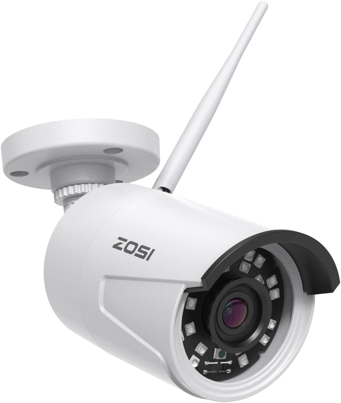ZOSI IPC-2320M Add on Camera 1080P HD 2.0MP Wireless IP Network Security Camera Outdoor Indoor with IR Night Vision Only Compatible Wireless Video NVR Recorder Model: ZR08DP (1NR-08DP)