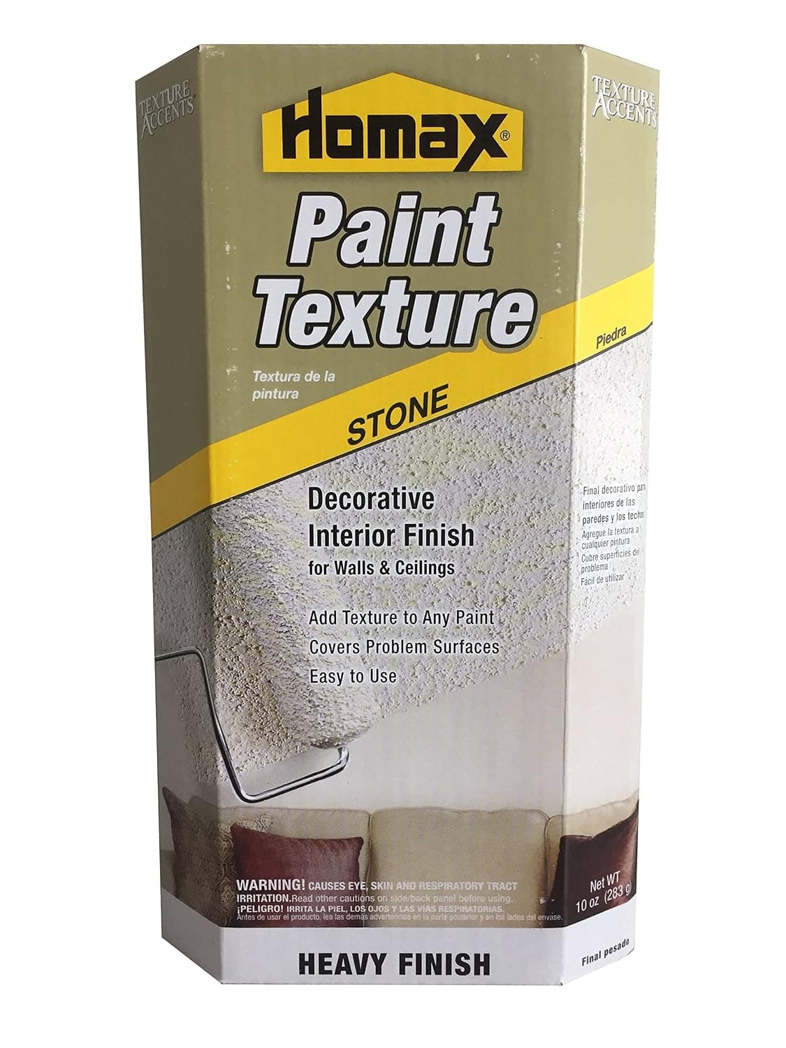 Homax 8452 10-Ounce Stone Roll-On Texture