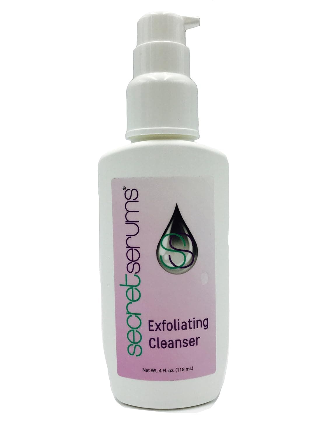 Secret Serums- Exfoliating Cleanser - Luxurious Exfoliant to Remove Impurities- Dirt, Makeup, Oil- Unclog Pores- for Supple Smooth Skin