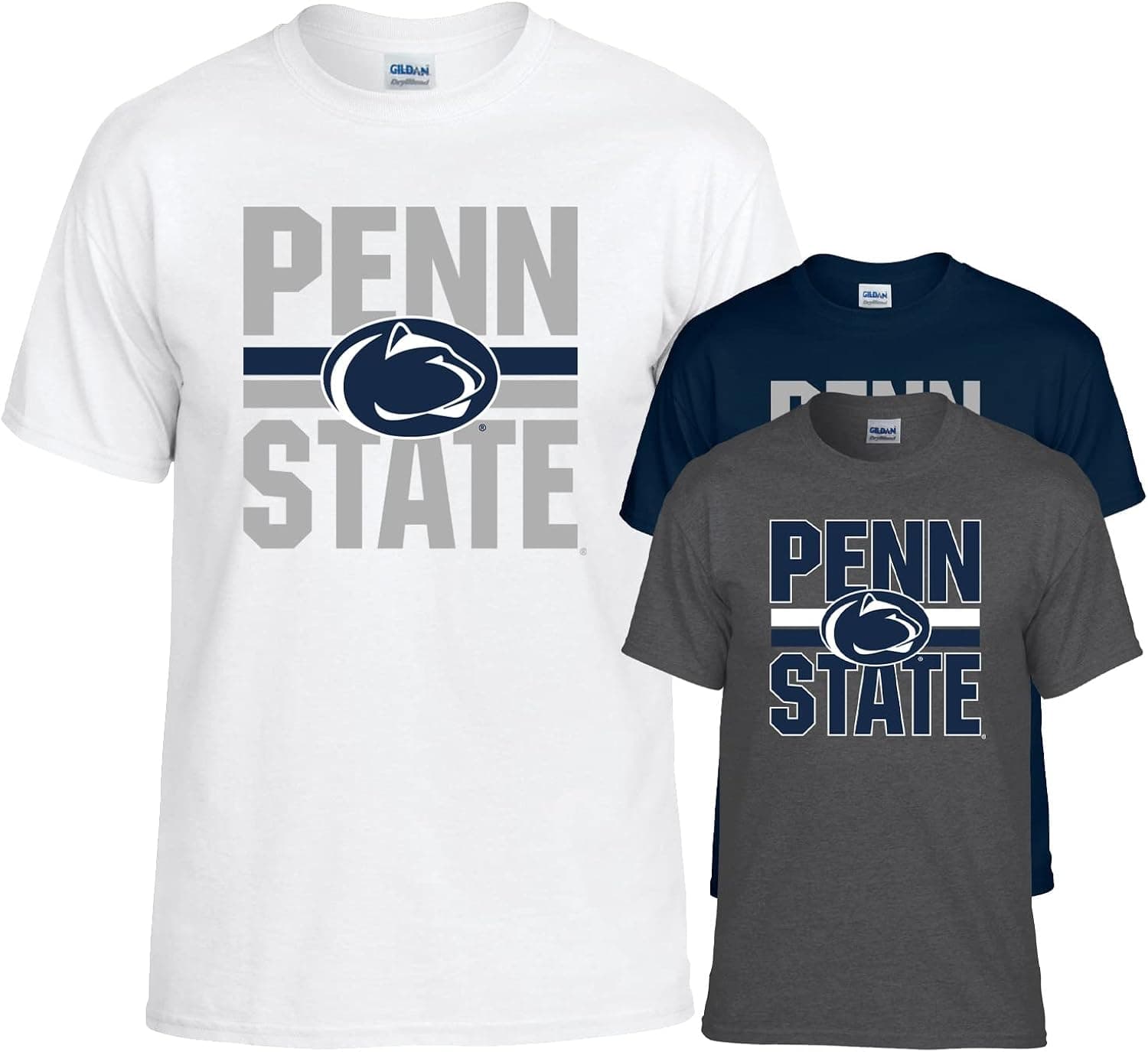 Penn State NCAA Officially Licensed Penn State Stripe T Shirt