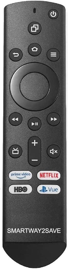 NS-RCFNA-19 Replacement IR Remote Control for All Toshiba Fire TV Editions and All Insignia Fire TV Editions - No Voice Function.