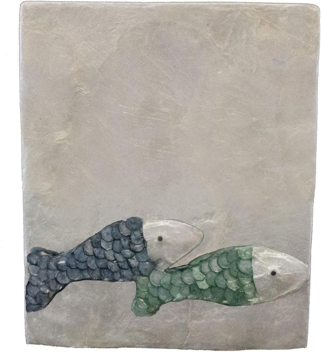 Beachcombers Capiz Fish Tissue Box Multi