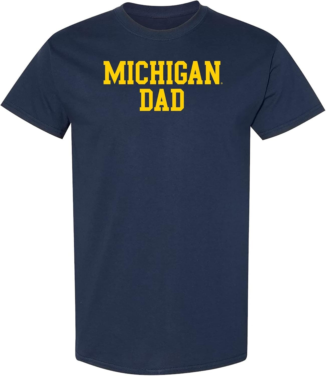 NCAA Basic Block Dad, Team Color T Shirt, College, University