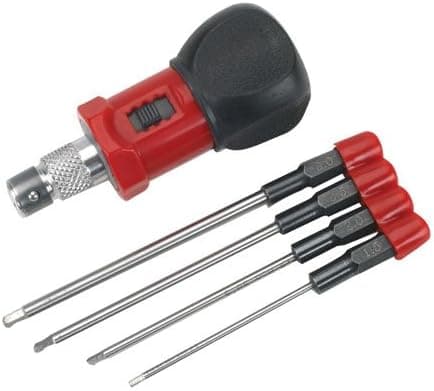 Dynamite 4-Piece Metric Hex Wrench Set with Handle DYN2930 Hand Tools Misc