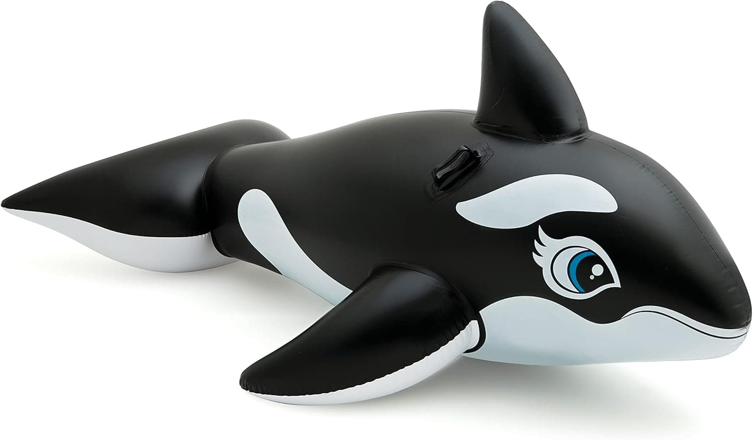 Intex Whale Inflatable Pool Ride-On, 76" X 47", for Ages 3+