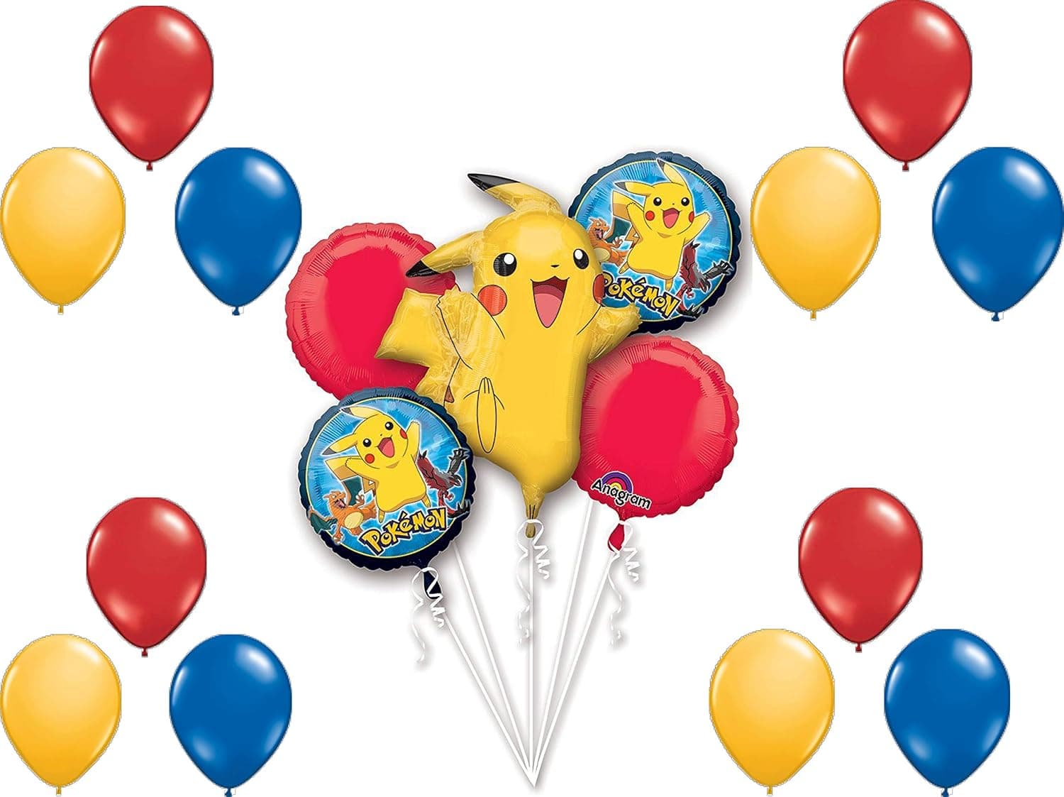 POKEMON GO Birthday Party Balloons Decoration Supplies Pikachu Game