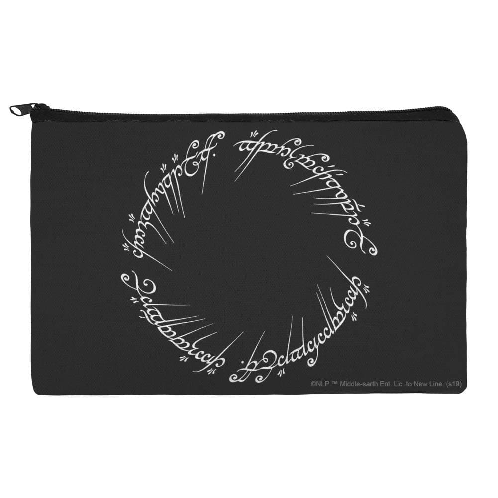 THE LORD OF THE RINGS Mordor Script Makeup Cosmetic Bag Organizer Pouch