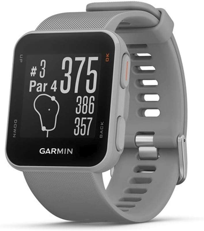 Garmin Approach S10, Lightweight GPS Golf Watch, Powder Gray