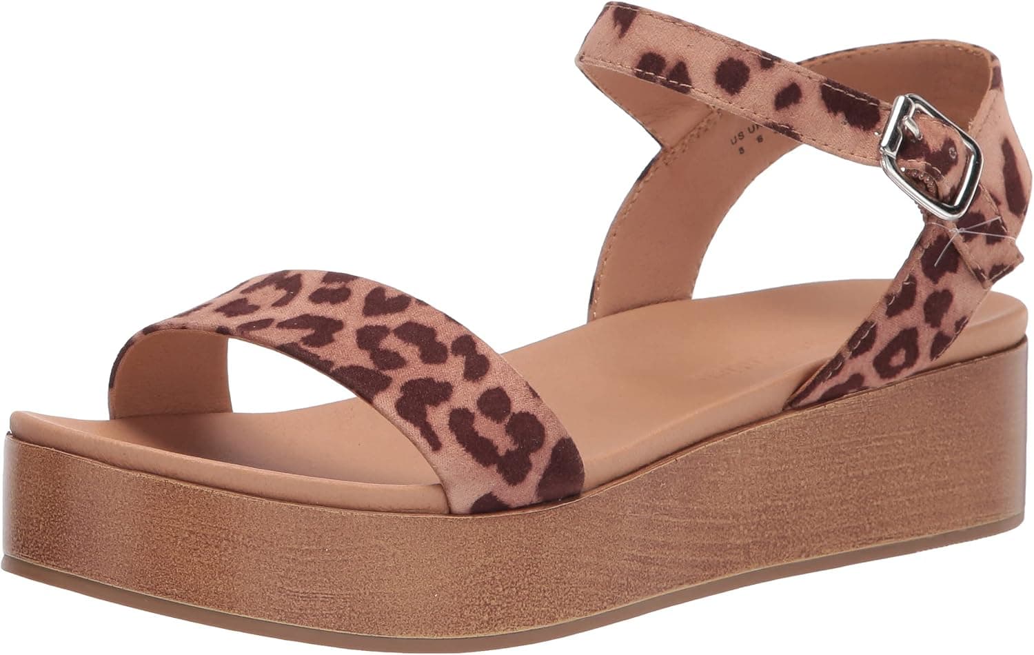 Amazon Essentials Women's Two Band Flatform Sandal