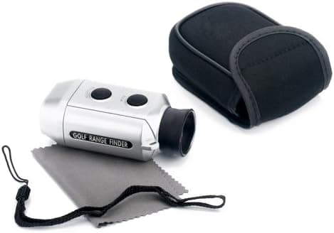 HDE 1000m Pocket Size Digital Golf Range Distance Finder with 7x Magnification