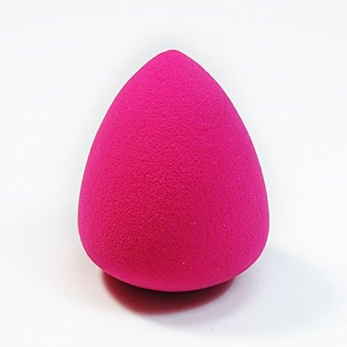 Latex Free Premium, Deep Pink, Tear Drop Shape Beauty Flawless Makeup Sponge Blender Foundation Puff by Gazray