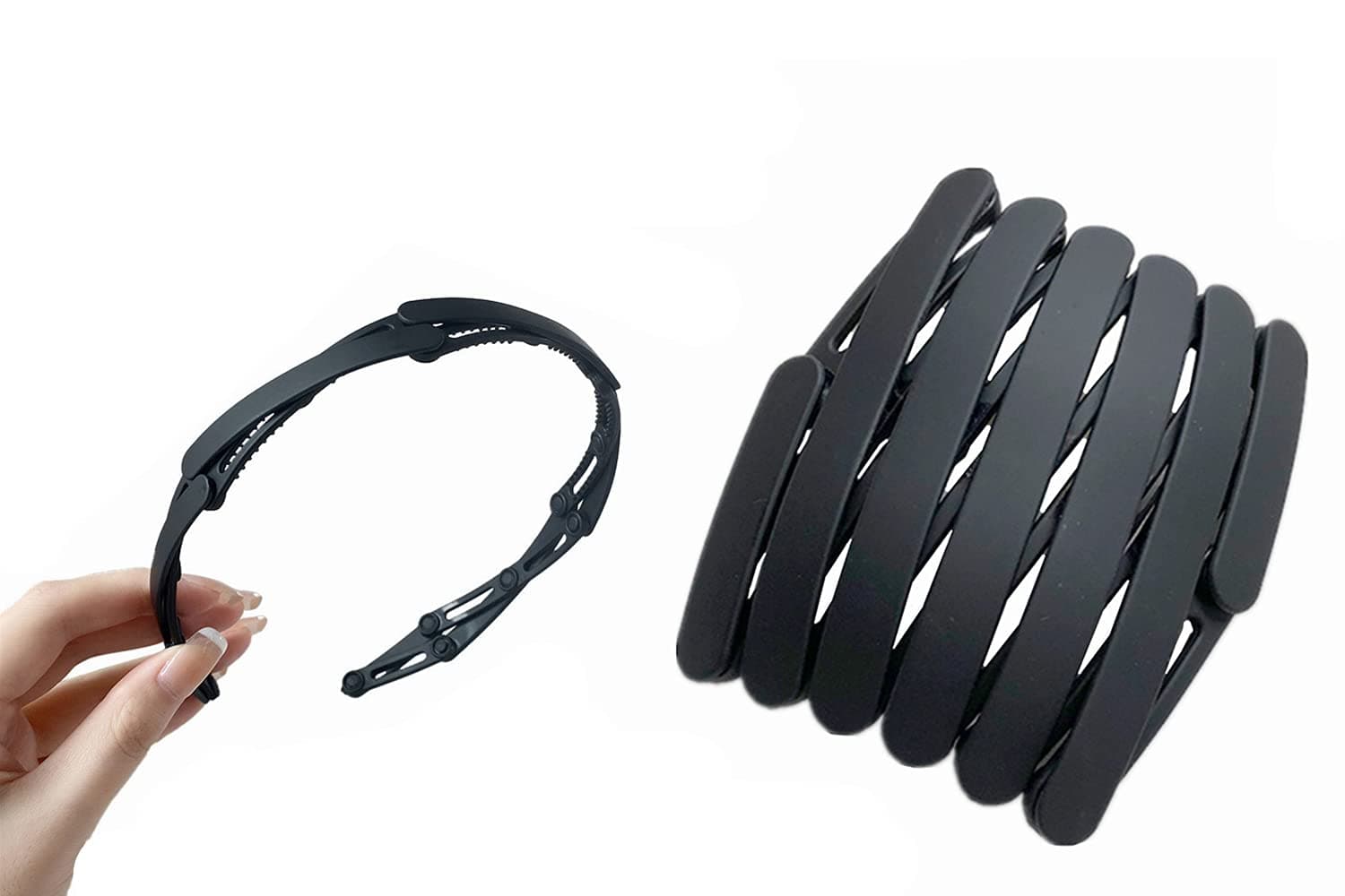 Deformation Headband for Women Foldable Fashion Headbands Travel Outdoors Portable Magic Hair Accessories
