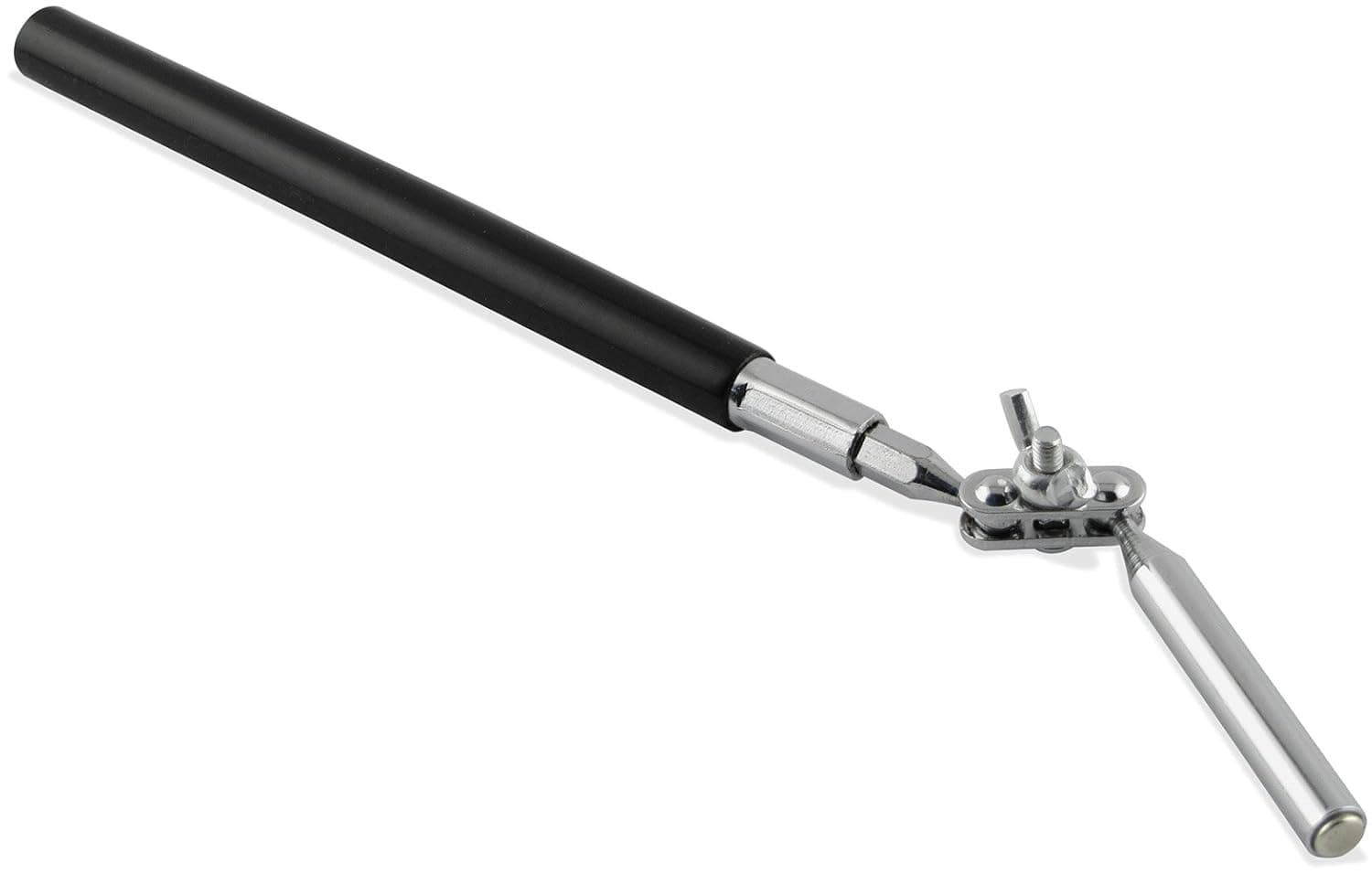 Master Magnetics 07256 Magnetic Pick-Up Tool, Telescoping with Hinge, Retrieving Magnet, 14" Length, 3 lb Hold