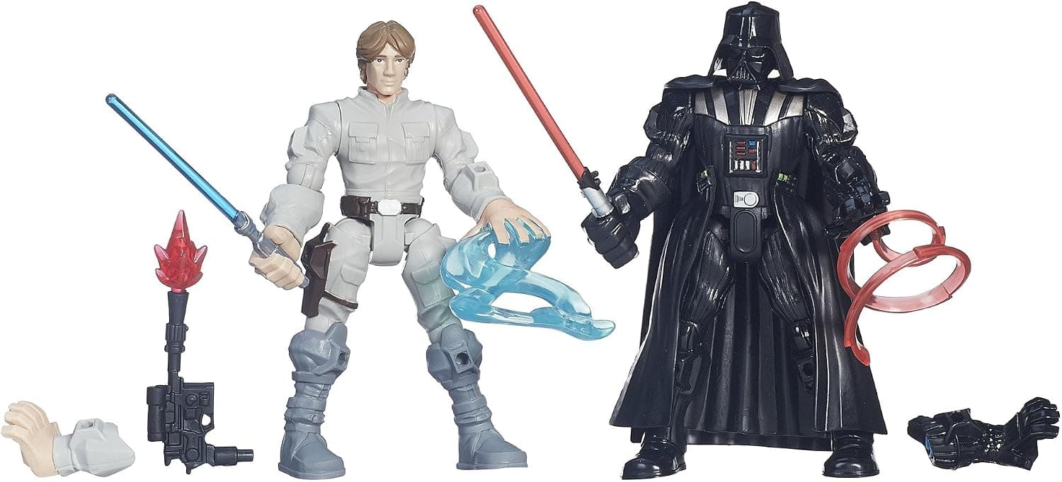 Star Wars Luke Skywalker vs Darth Vader