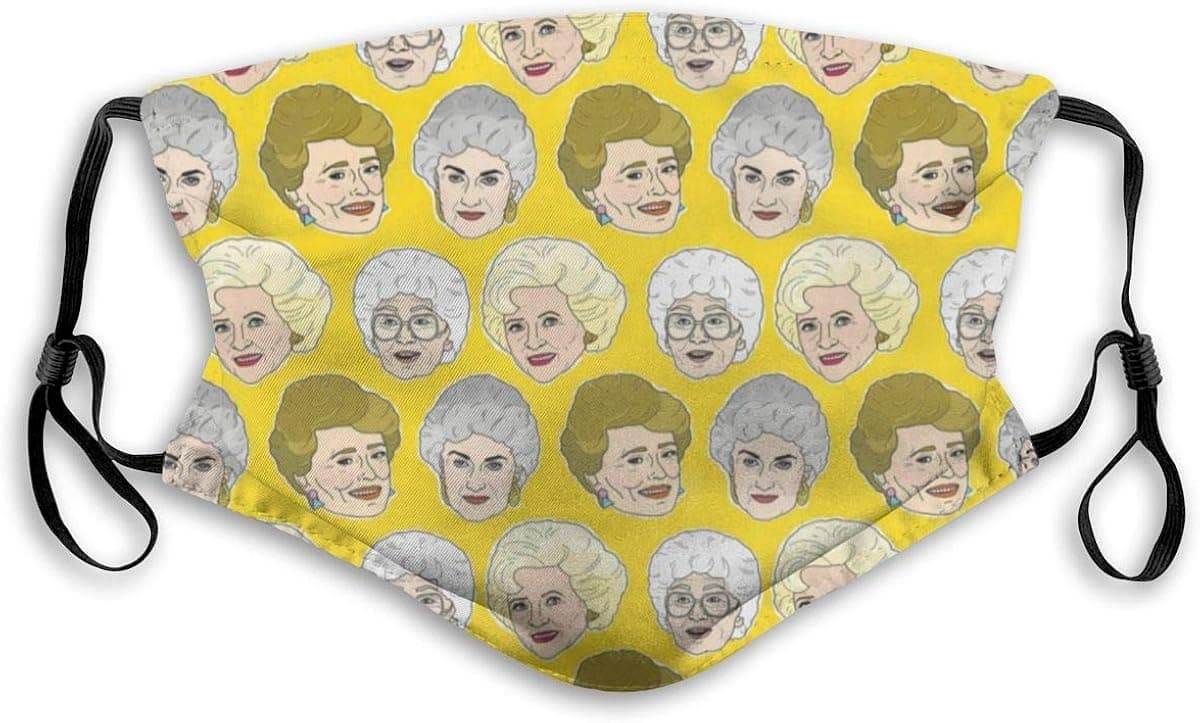 Beautiful Girls Reusable Bandana Face Mask Facial Decorations for Women and Men