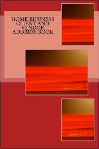 Home Business Client and Vendor Address Book