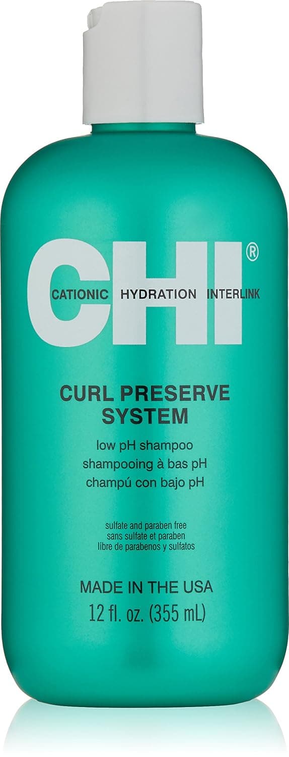 CHI Curl Preserve Shampoo, 12 fl. oz.