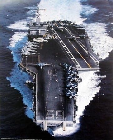 USS Enterprise CVN 65 Aircraft Carrier 16 x 20 Military Art Print Posters