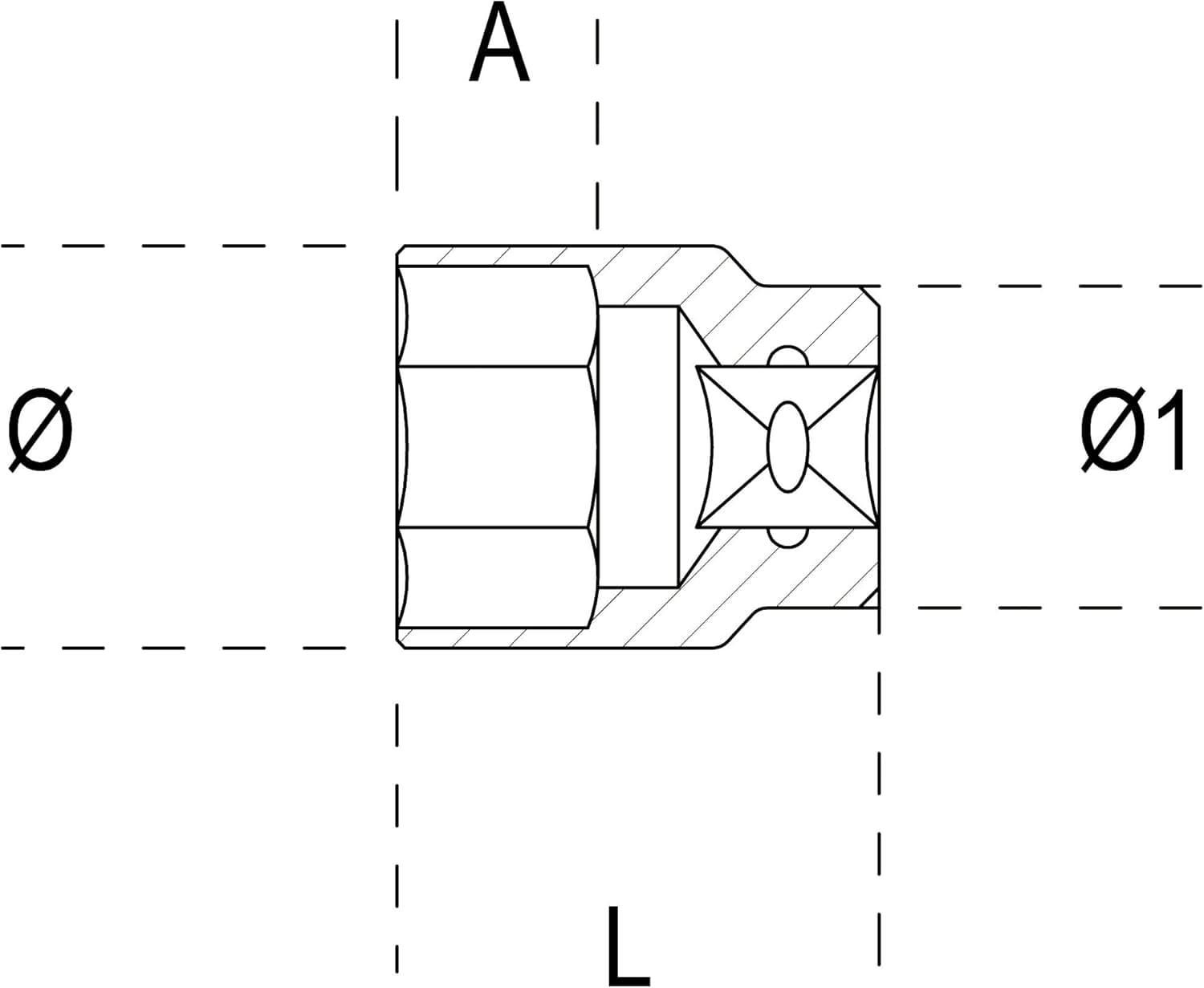 910 A22-HEXAGON HAND SOCKETS