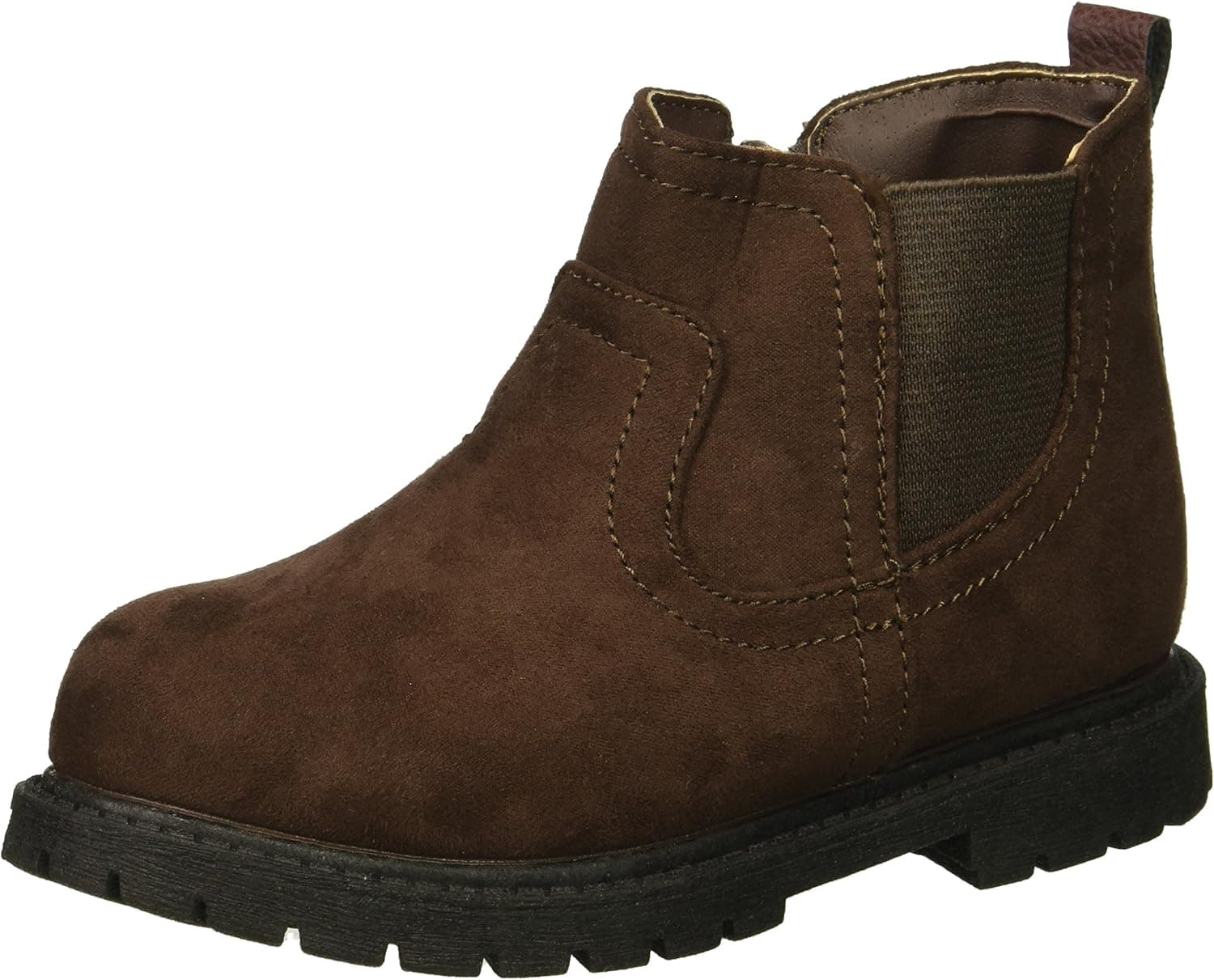 Carter's Unisex-Child Boy's Cooper3 Brown Chelsea Boot Fashion