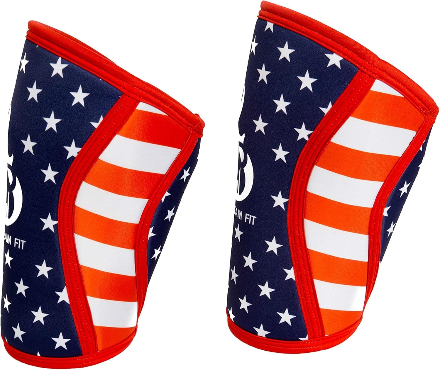 Fire Team Fit Knee Sleeve, 7 mm, Compression & Knee Brace Support for Weightlifting, Running, Basketball, Volleyball, & Gym Workouts