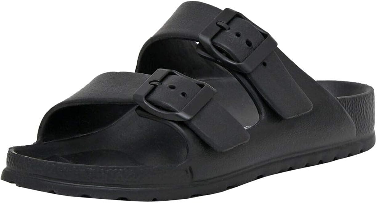 CUSHIONAIRE Women's Elane EVA comfort footbed Sandal with +Comfort