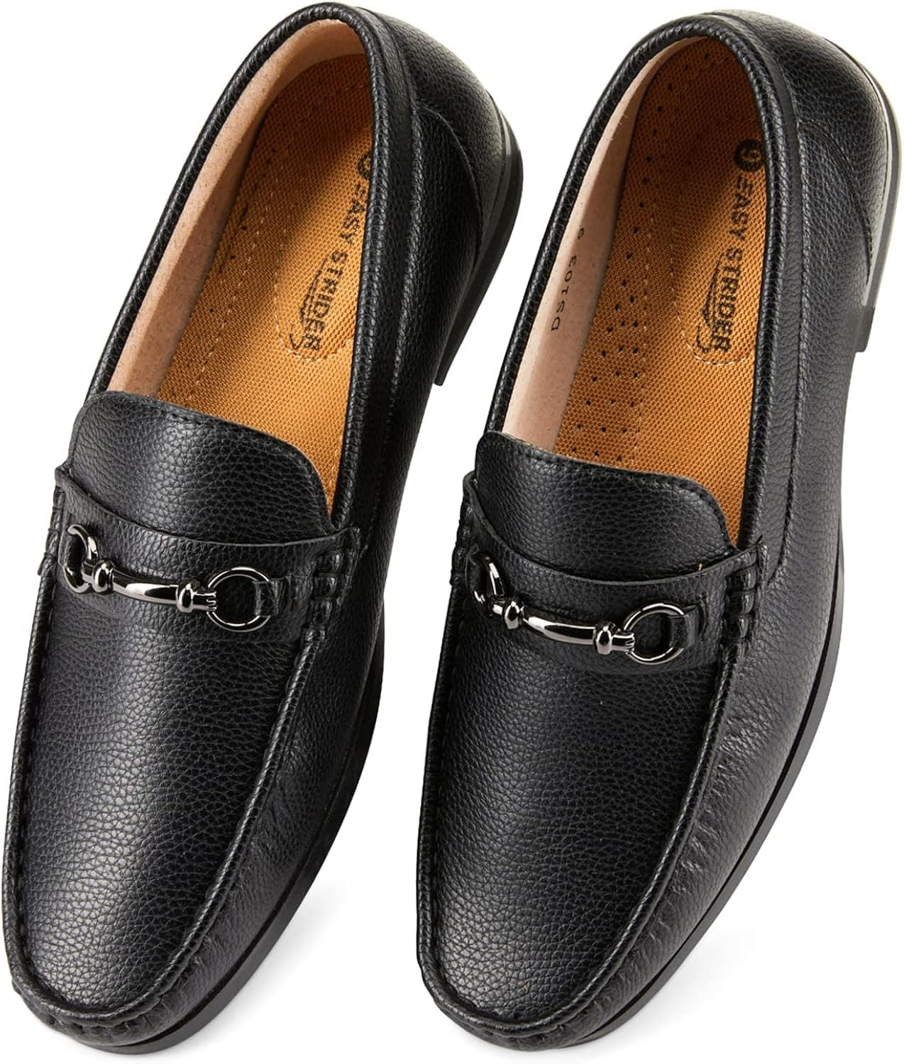Mens Dress Loafers Shoes | Formal Fashionable Stylish Dress Driving Loafers Slip On Casual Shoes with Buckle | Suitable for Daily, Business & Wedding wear
