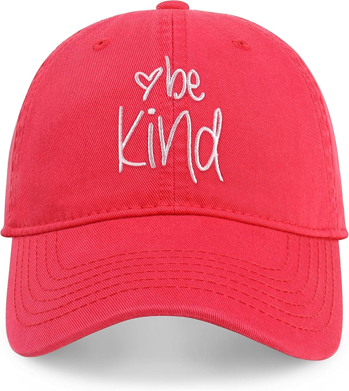 CHOK.LIDS Be Kind Trendy Womens Baseball Cap Unisex Fashion Cotton Polo Style Fun Saying Seasonal Outdoor Travel Headwear