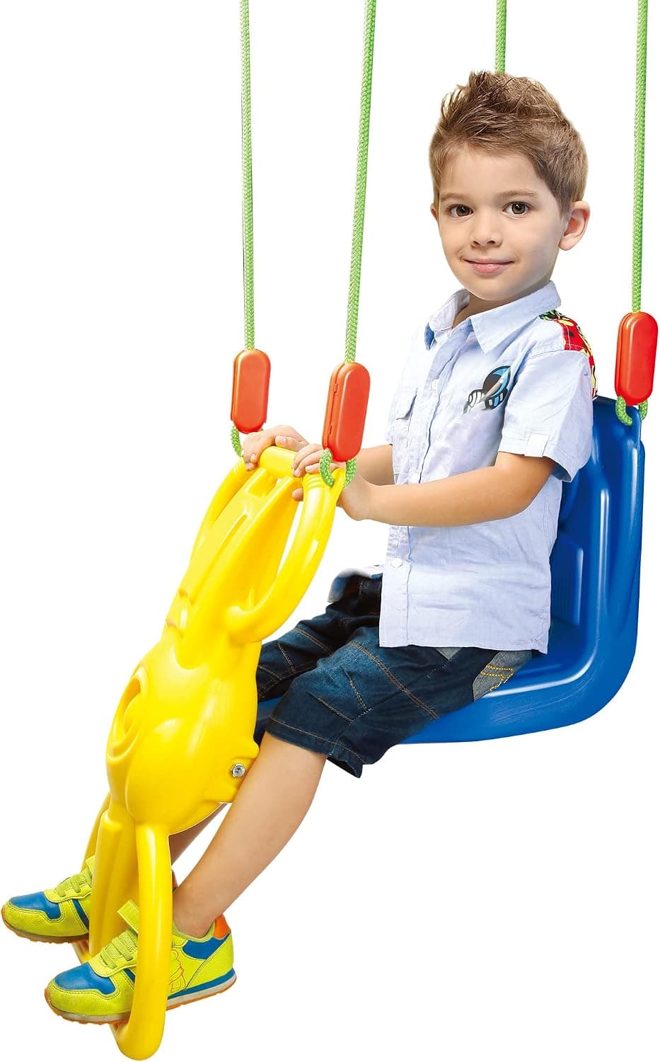 COLOR TREE Heavy Duty Glider Swing for Kids Fun Swing Seat (Need Heavy Duty Swing Brackets Hangers, Not Included)