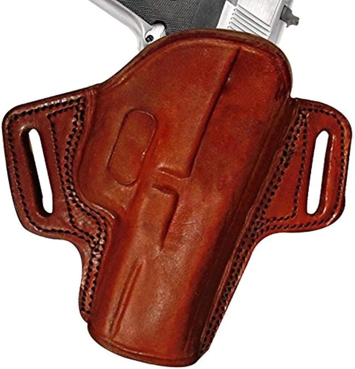 Tagua BH3-982 Open Top Belt Holster, Desert Eagle 6", Brown, Right Hand