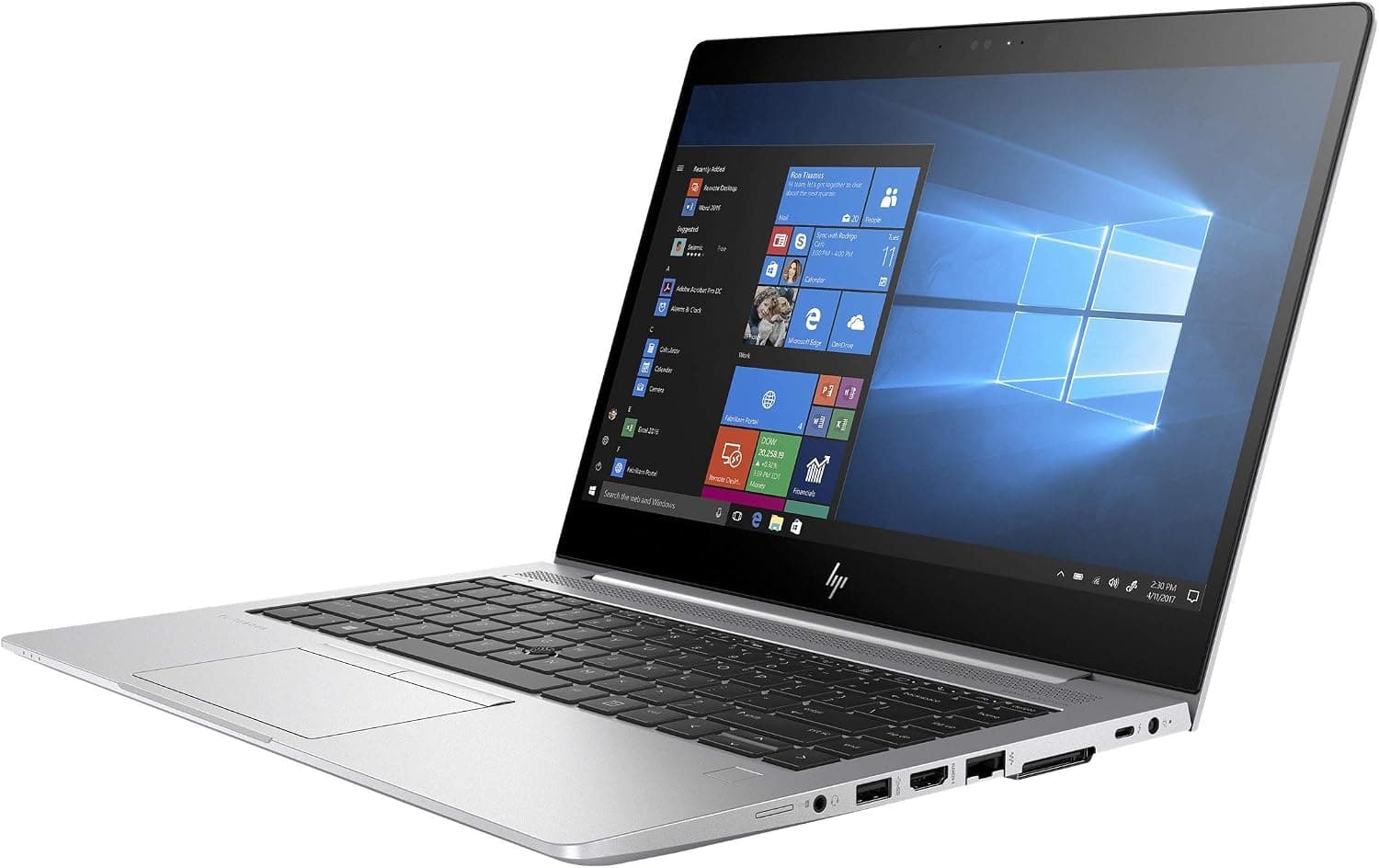 HP Elitebook 840 G5 - 14 FHD - i5-8350U Quad Core - 8 GB RAM - 256 SSD - Windows 10 Pro 64 (Renewed)