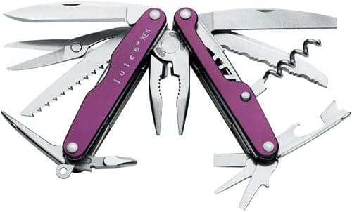 Leatherman 78105001K Juice XE6-Pocket Multi-Tool, Thunder Purple Box