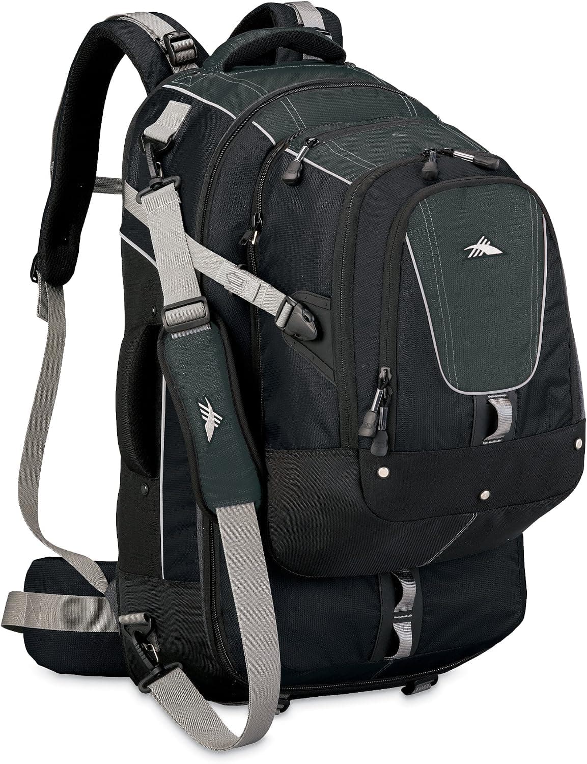 High Sierra 26" Railpass Travel Pack (Black/Graphite)
