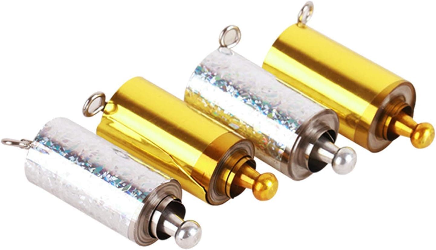 Pandamen NLH Telescopic Rod Creative Gold Hoop Magic Props Portable and Suitable for Family Party Entertainment Toy （2 Pack）