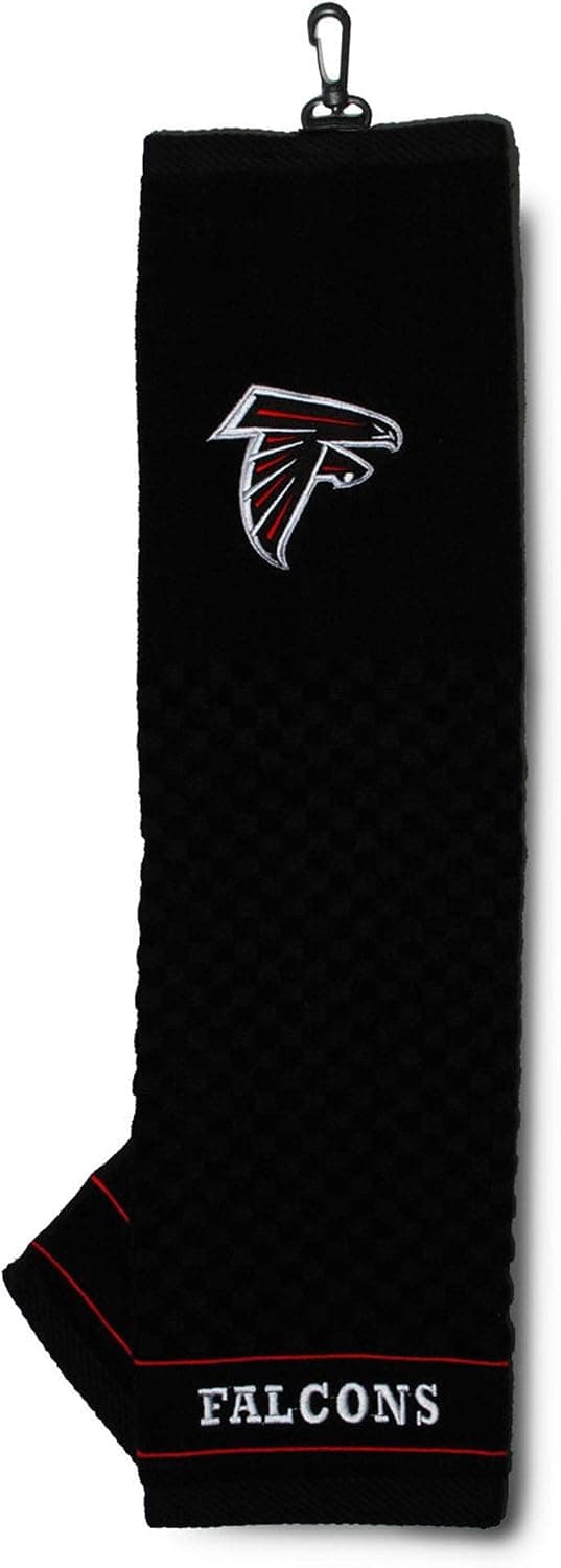 Team Golf NFL Atlanta Falcons Embroidered Golf Towel
