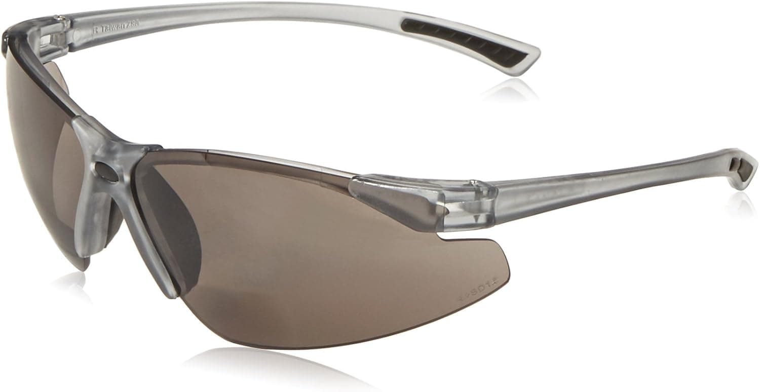 Radians C2-215 Bi-Focal Reading Safety Glasses with Smoke 1.5 Lens