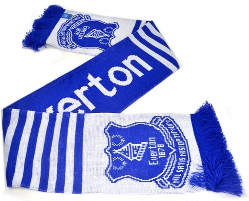 Everton Word Mark Scarf - Multi-colour, One Size