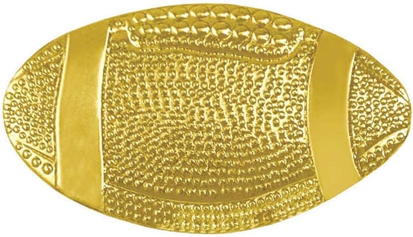 Simba Cal Gold Football Chenille Lapel Pin