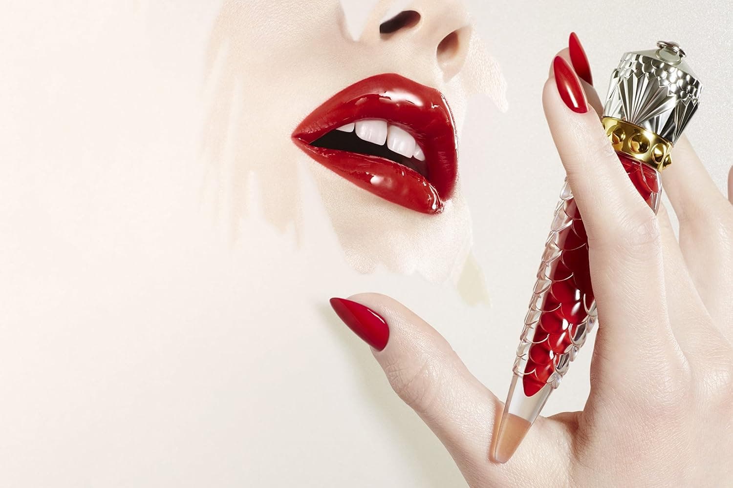 Loubilaque Lip Lacquer in Rouge Louboutin