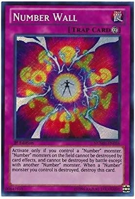 YU-GI-OH! - Number Wall (NUMH-EN058) - Number Hunters - 1st Edition - Secret Rare