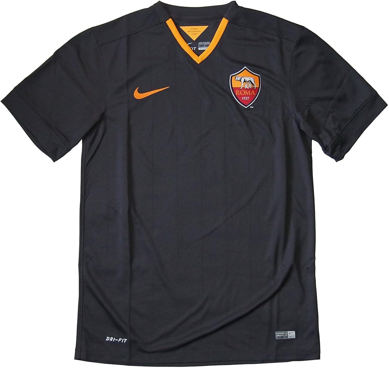 Nike Roma Short Sleeve Third Stadium Jersey [TAR/KUMQUAT/KUMQUAT] (XL)