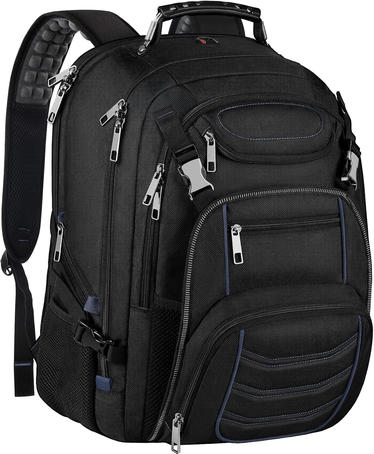 SINVICKO 18.4 Inch Laptop Backpack, Extra Large Travel Backpack with USB Charger Port for Men Women, 60L Big Capacity Heavy Duty Computer Bag TSA Friendly RFID Anti Theft Pocket Durable Backbag